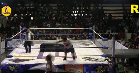 Wrestler knocked out when opponent hurls CONCRETE BLOCK 